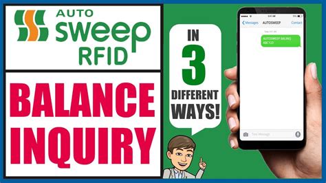 how to know balance in autosweep|AUTOSWEEP RFID LOAD BALANCE INQUIRY IN 3 .